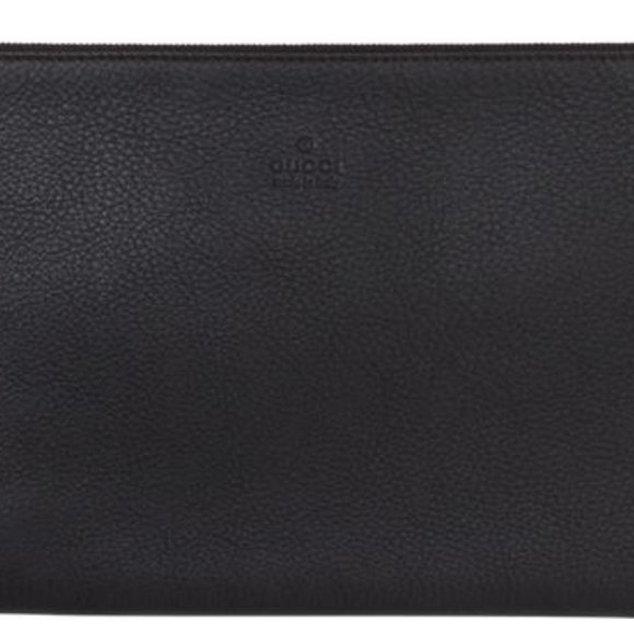 Gucci Zip Top Clutch Pouch with Bamboo Tassel Pull NEW WITH DUST BAG - Picture 6 of 8